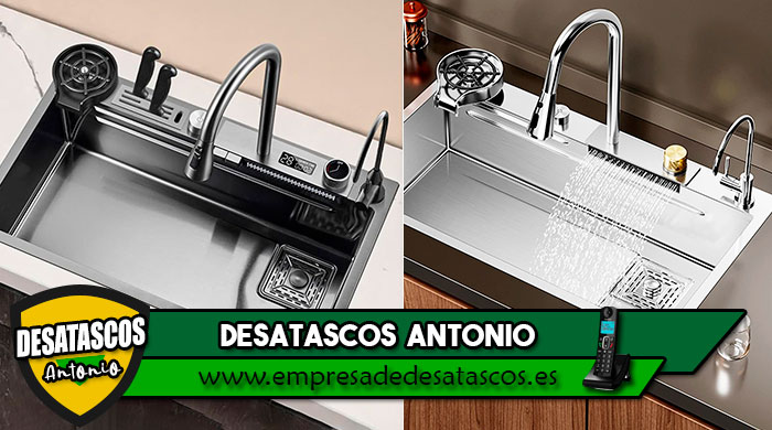 Desatascar fregadero de cocina