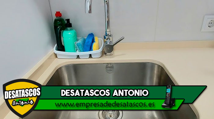 desatascar fregadero de cocina
