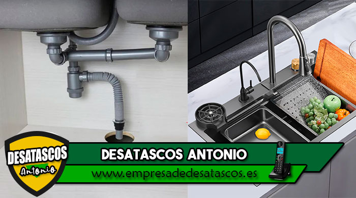 Desatascar fregadero de cocina