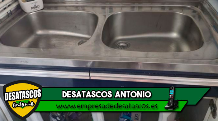 desatascar fregadero de cocina